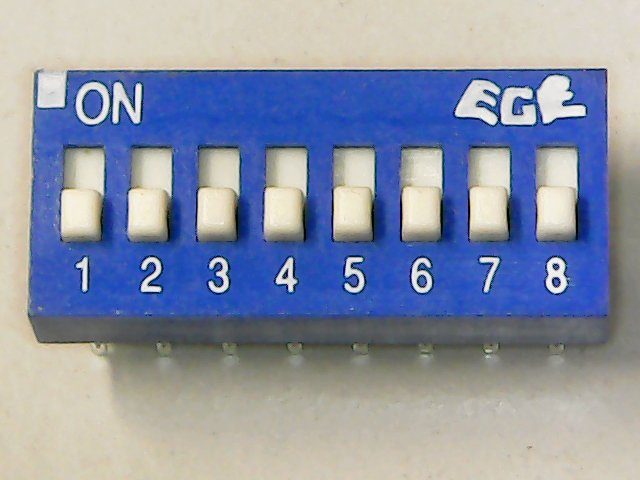 8 way DIL switches Carousel 1