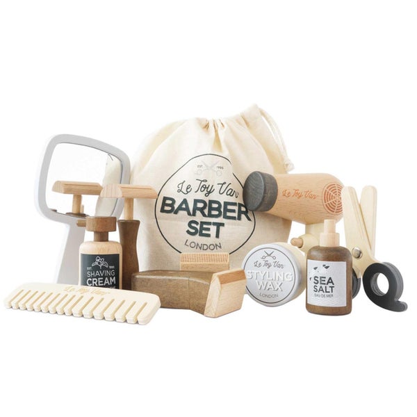 Le Toy Van Hairdresser and Barber Kit, 12pc Carousel 1