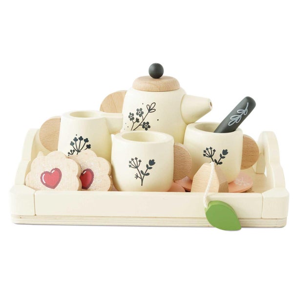 Le Toy Van Wooden Tea Set & Tray Carousel 1