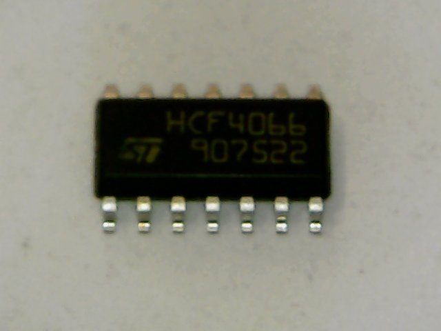 HCF4066 QUAD BILATERAL SWITCH FOR TRANSMISSION OR MULTIPLEXING Carousel 1