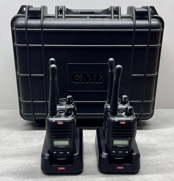 GME TX677 Handheld UHF CB Radio Quad Pack 2W Carousel 1