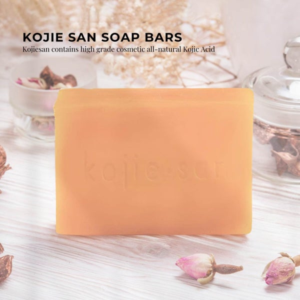 2x 65g Kojie San Soap Bar - Original Kojic Acid Bars Carousel 2