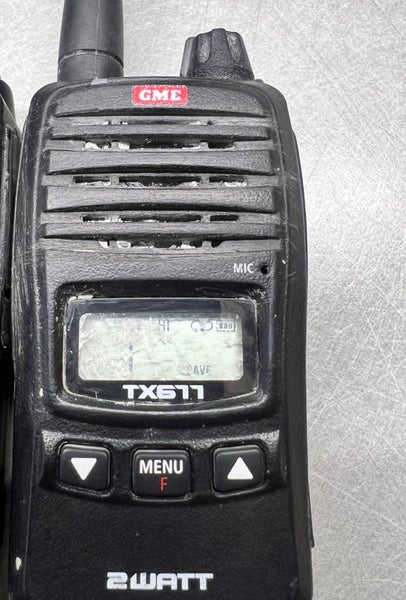 GME TX677 Handheld UHF CB Radio Quad Pack 2W Carousel 6