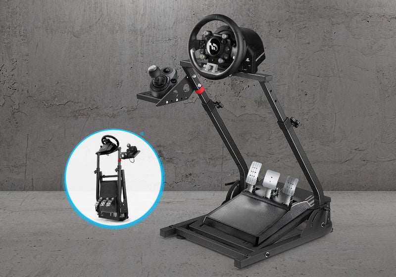 Sim Racing Wheel Stand Foldable Simulator Steering Mount Gaming Accessories Carousel 1