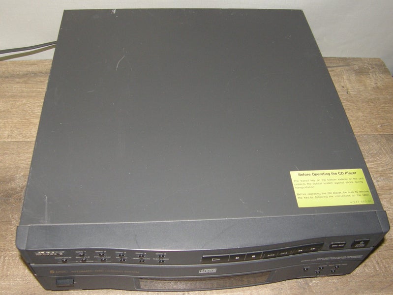 SONY 5 CD PLAYER CDPC322M Carousel 2