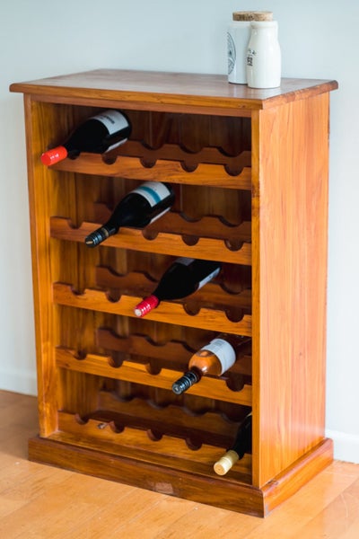 Beautiful Rimu Wine Rack – Solid, Stylish & Ready to Host Your Best Bottles Carousel 2