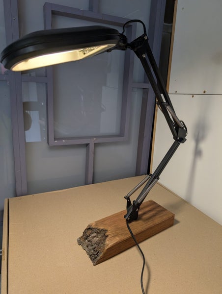Angle Poise Lamp #2 - On wooden stand Carousel 1