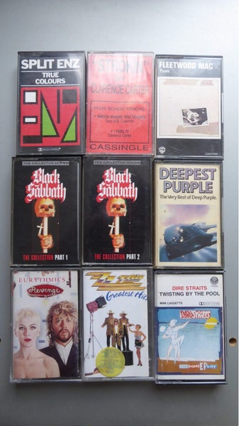 1970s 1980s Rock Tapes Auction is for one tape/start an auction for one Carousel 1