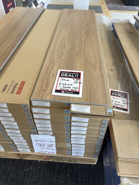 Godfrey Hirst Apollo 1500 Alpine Gum Hybrid Planks Carousel 1