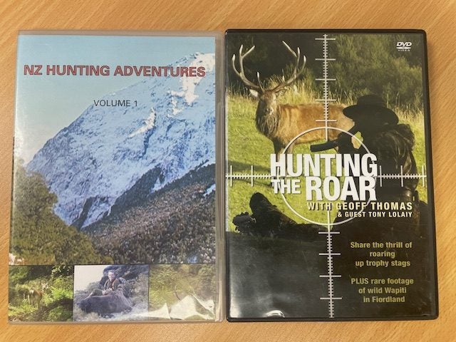 2 x Hunting DVD's Carousel 1