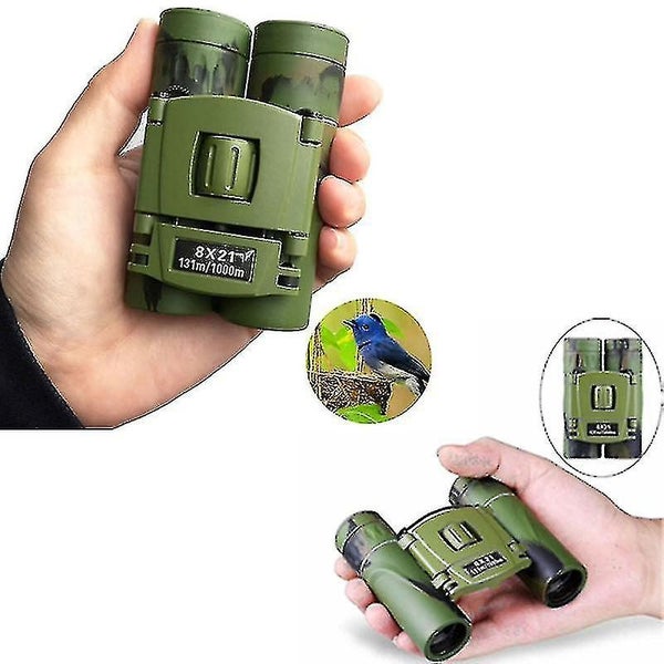 Mini Binoculars 8x21 Compact Binoculars For Children Adults Outdoor Foldable Tel Carousel 1