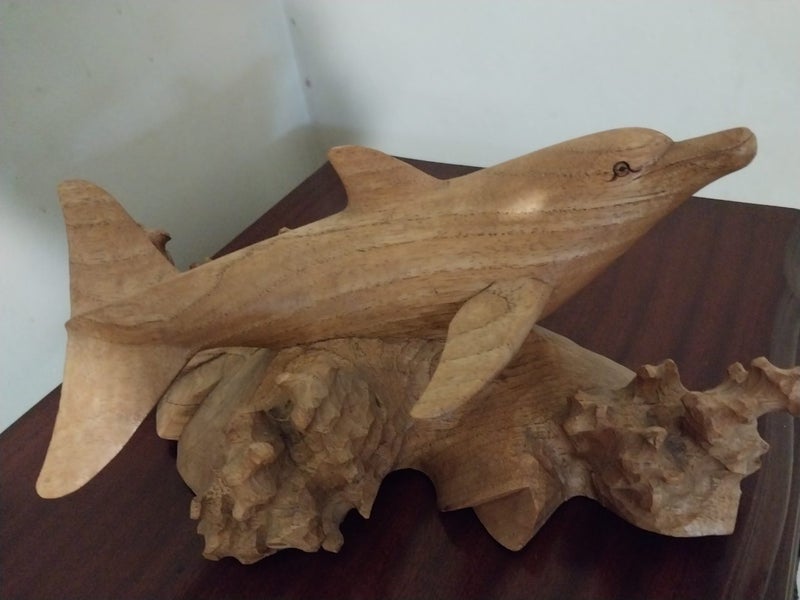 Dolphin carving Carousel 1