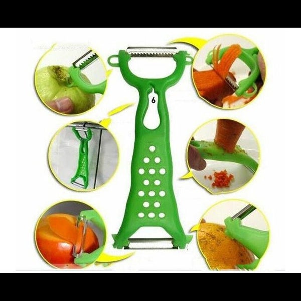 Kitchen Tool Vegetable Fruit Potato Peeler Parer Julienne Shred Cutter Slic Carousel 4