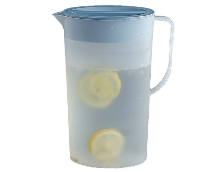 Plastic Pitcher with Lid Eco-Friendly Carafes Mix Drinks Water Jug for Hot/ Carousel 1