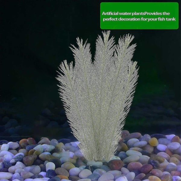 Aquarium Decorations Fish Tank Artificial Green Water Plants Made Of Silk Fabric Carousel 2