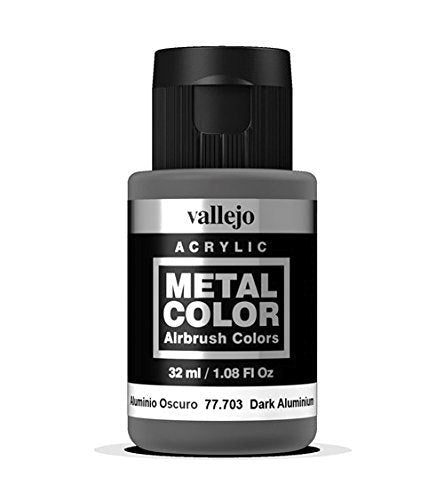 Vallejo AV77703 Metal Colour Dark Aluminium 32ml Carousel 1