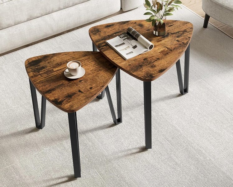 Vasagle Coffee Table Nesting Table Set - 2pc - (NZ Clearance) Carousel 1