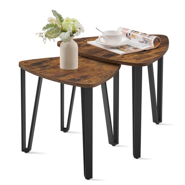 Vasagle Coffee Table Nesting Table Set - 2pc - (NZ Clearance) Carousel 9