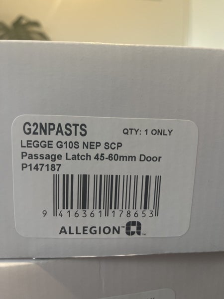 Legge 45-60mm passage door latch Carousel 2