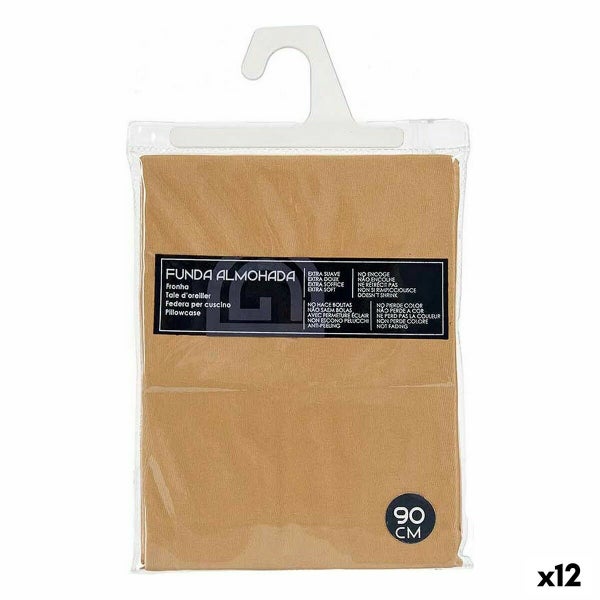 Pillowcase 45 x 0.3 x 90 cm Beige 12 Units Carousel 1
