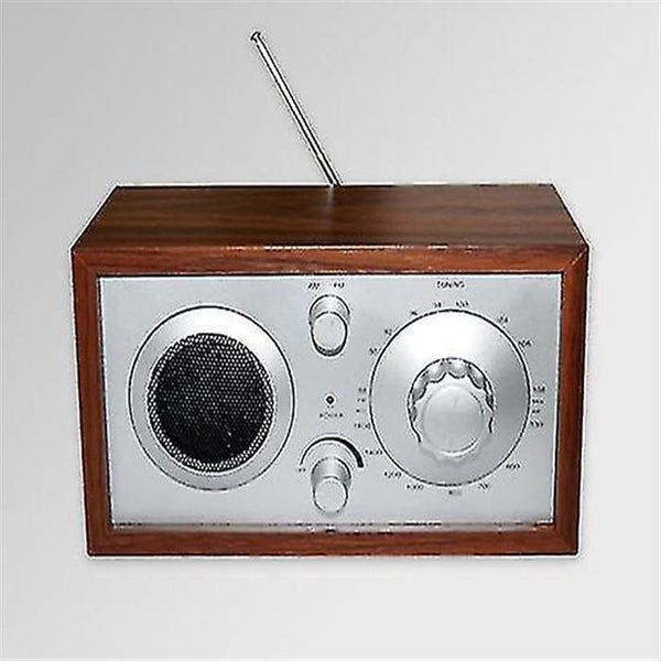 All-in-one Music System With Digital Fm Radio - Retro Wood Multifunctional Radio Carousel 1