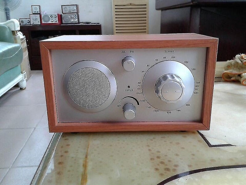 All-in-one Music System With Digital Fm Radio - Retro Wood Multifunctional Radio Carousel 2