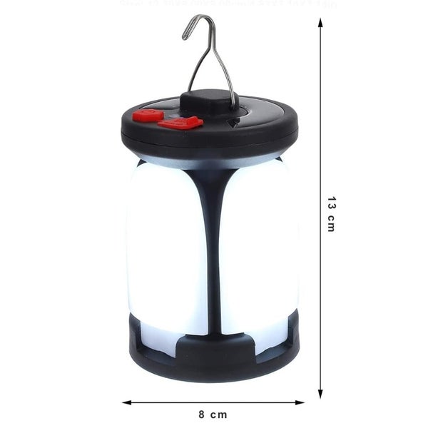 Solar LED Camping Lantern Rechargeable Power Bank Foldable Light Modes Carousel 13