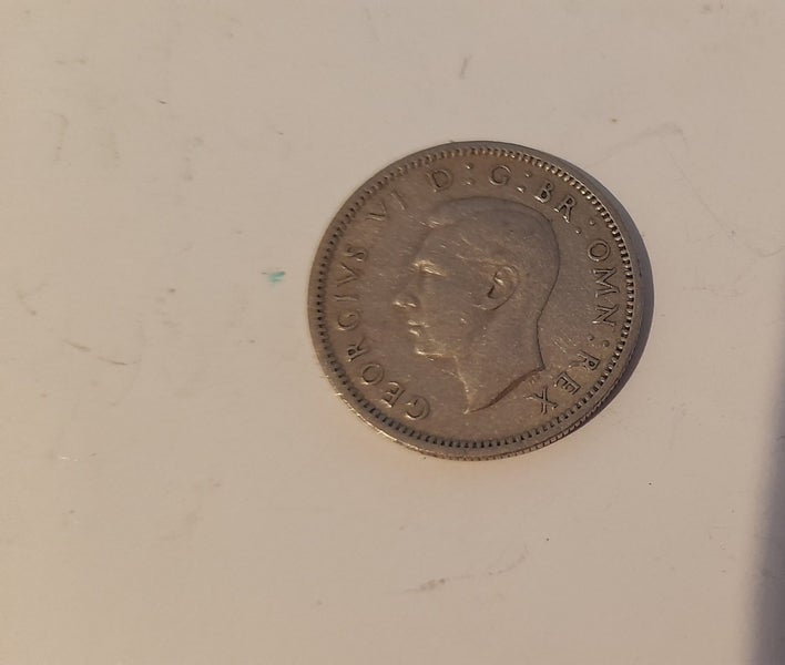 1949 sixpence George XI Carousel 2