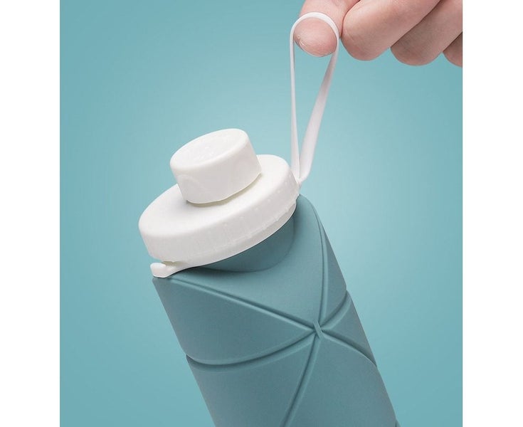 600ml Travel Water Bottle Collapsible Water Bottles Cups Leakproof Valve Re Carousel 2
