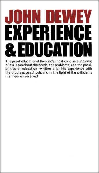 Experience And Education by John Dewey - Paperback Carousel 1