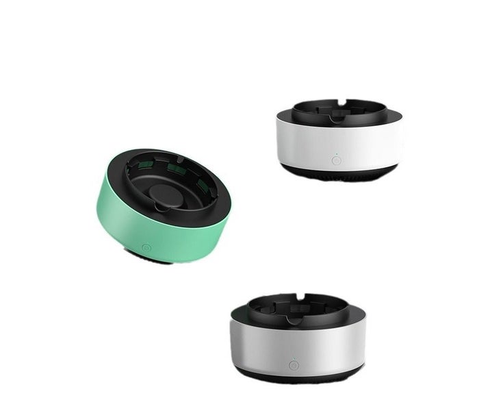 Smart ashtray air purifier instant removal of secondhand smoke tobacco odors Carousel 2