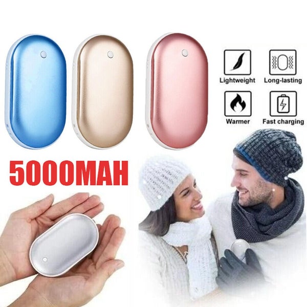 Portable Mini Hand Warmer USB Rechargeable 2 In1 Pocket Power Bank Winter Heater Carousel 1