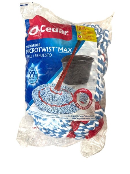 O-Cedar Micro Twist Microfiber Twist Mop Refill Replacement Head New In Open Bag Carousel 2