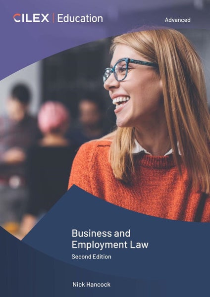 Business and Employment Law by Nick Hancock - Paperback Carousel 1