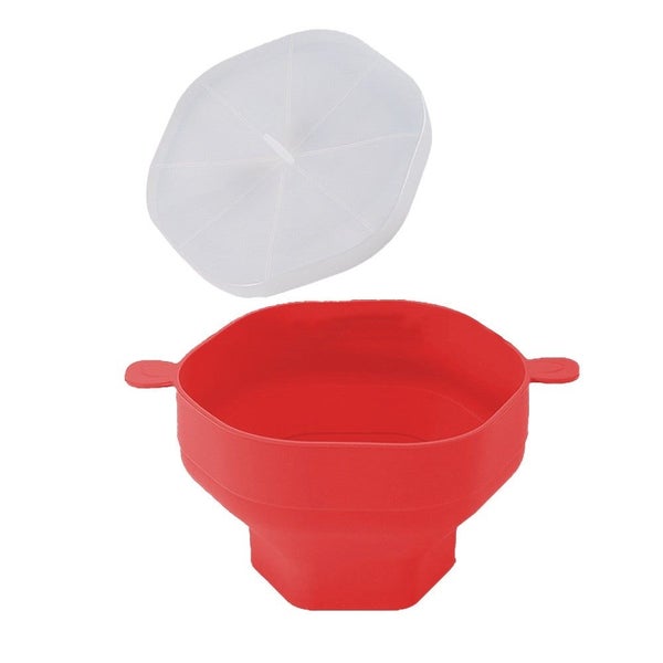 Microwaveable Silicone Popcorn Popper Collapsible Microwave Popcorn Maker Carousel 2