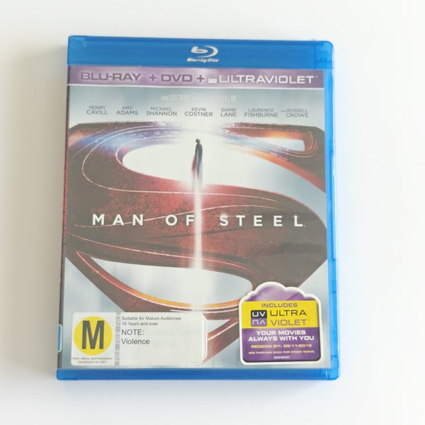 Man of Steel (Ultraviolet) - Blu Ray Carousel 1