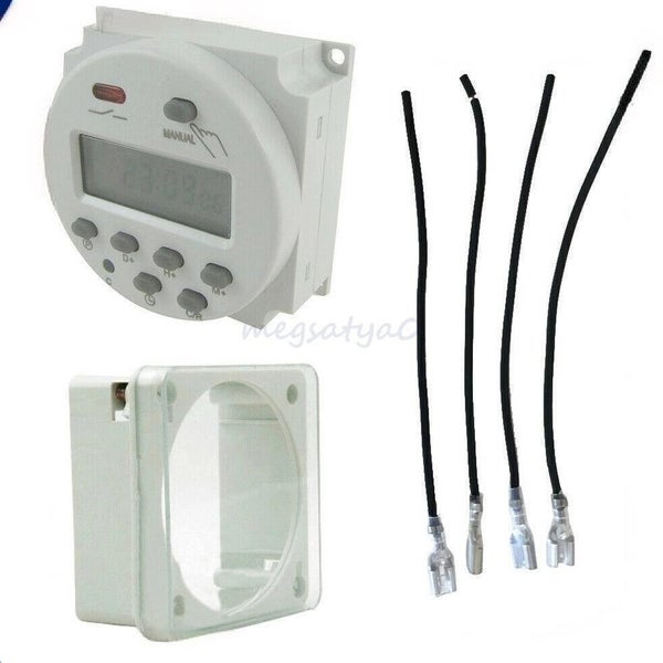 NEW DC 12V Timer Switch Digital LCD Programmable Control Time Relay Day/Week Set Carousel 1