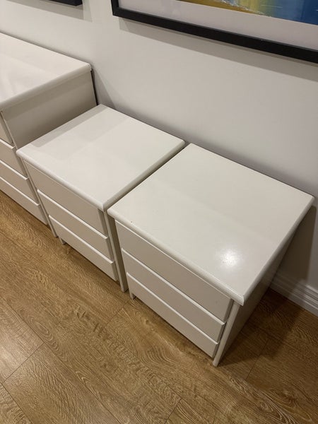 Matching White Wooden Drawers – Minimal, Sturdy, Great Storage Carousel 2
