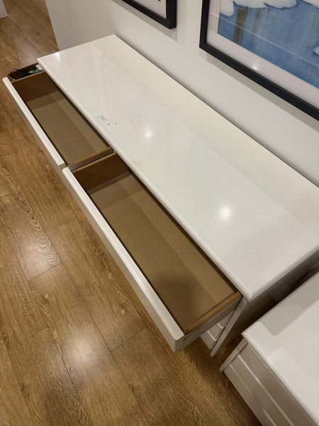 Matching White Wooden Drawers – Minimal, Sturdy, Great Storage Carousel 4