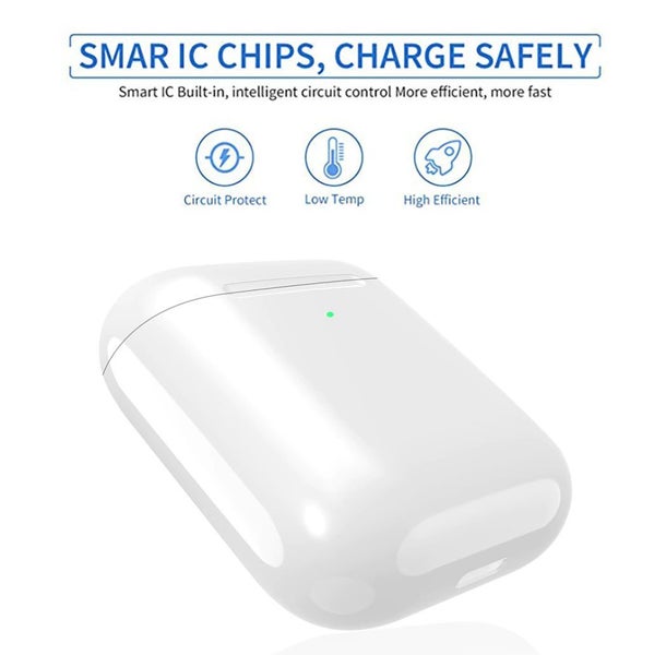 Replacement Wireless Charging Case for AirPods 1 & AirPods 2 Carousel 1