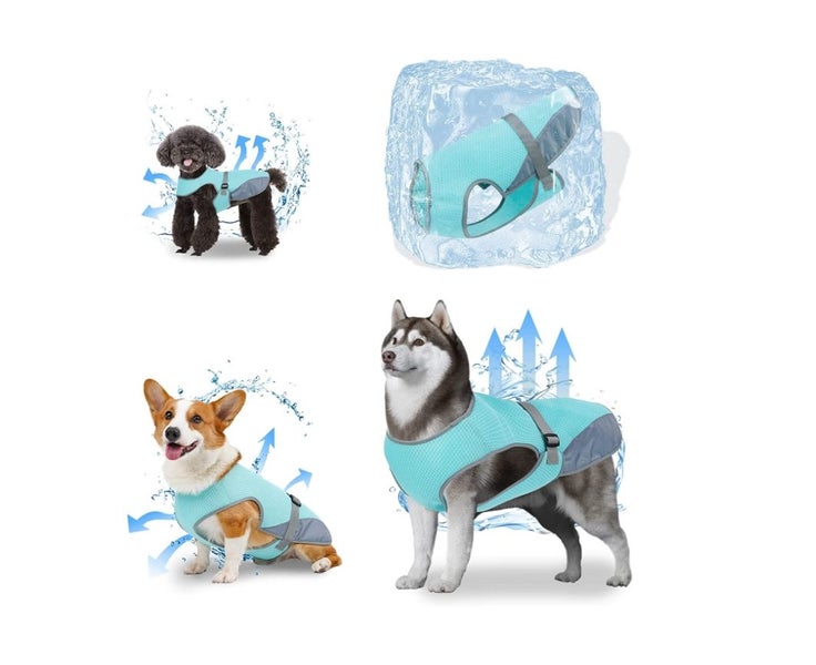 Dog Vest,Dog Cooling Jacket,Pet Cooling Vest--L Carousel 1