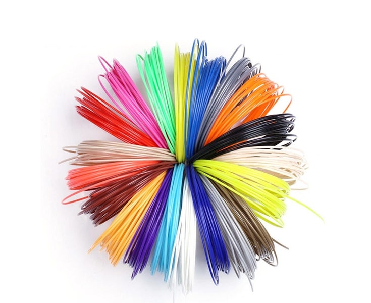 20 Colors 5m 1.75mm PLA Refill Filament Consumable for 3D Printer Drawing P Carousel 2