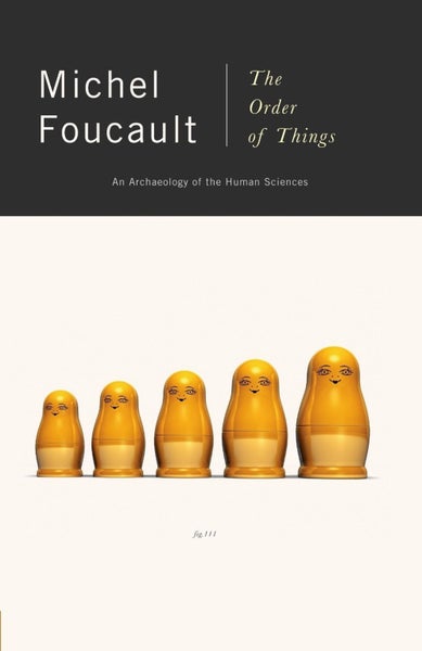 The Order of Things by Michel Foucault - Paperback Carousel 1