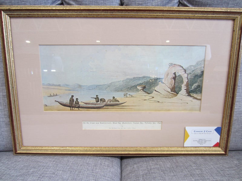 William Fox, 'Blind Bay, Kaiteriteri, 1846' Carousel 1