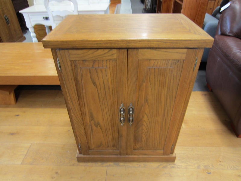 Oak Stereo Cabinet Carousel 2