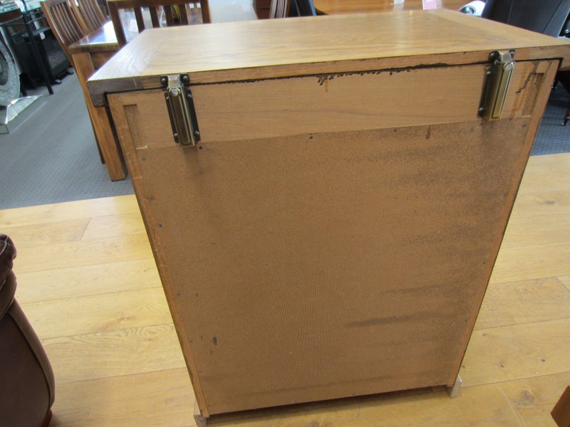 Oak Stereo Cabinet Carousel 13
