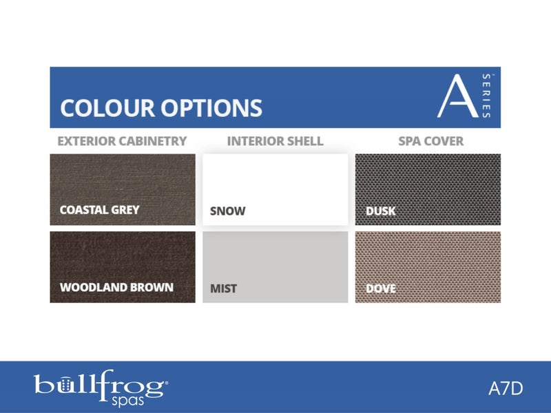 SPA POOL - BULLFROG SPAS - A7D Carousel 1