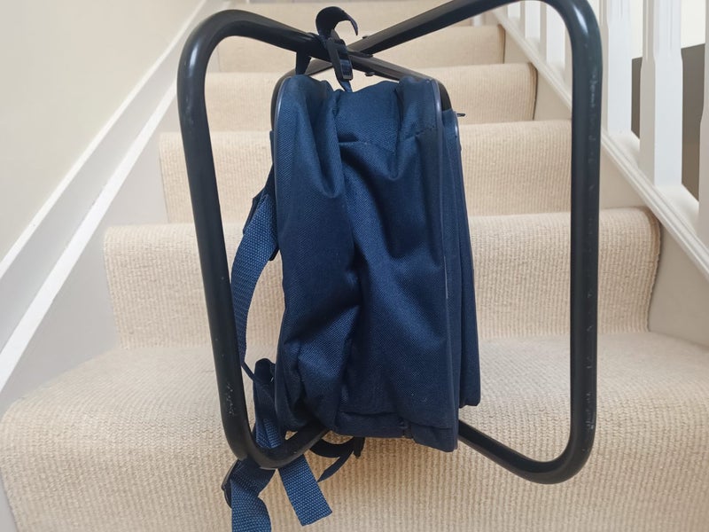 Blue 3-in-1 Backpack, Folding Stool and Cool Bag in One Carousel 9