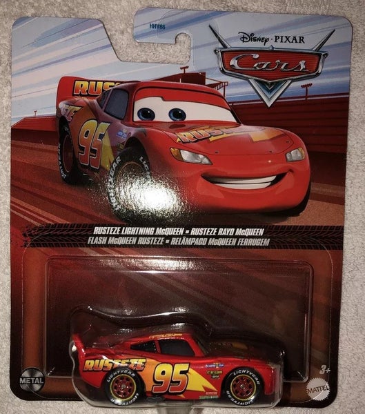 Disney Pixar Cars RUSTEZE LIGHTNING MCQUEEN Metal Series 2024 NEW Carousel 1