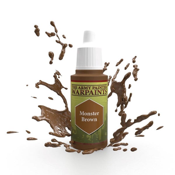 Army Painter WP1120 Warpaints Monster Brown Acrylic Paint 18ml Carousel 1